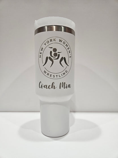 New York Women's Wrestling tumbler