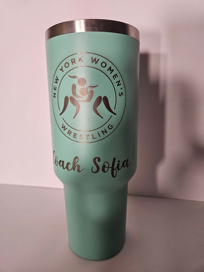 New York Women's Wrestling tumbler